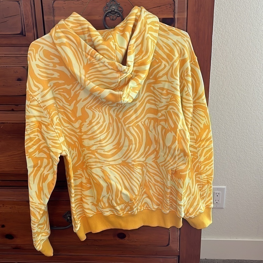 STINE GOYA Yellow Patterned Hoodie - Picture 3 of 5